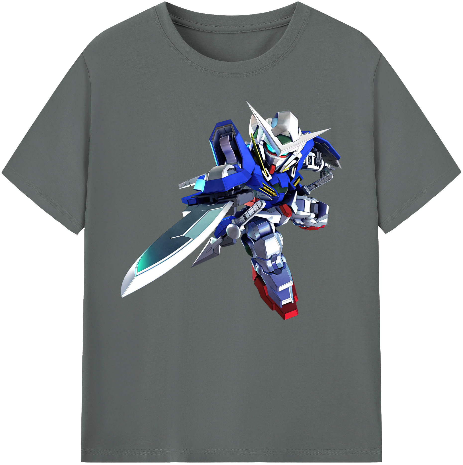 （画像用） 機動戦士ガンダム Mobile Suit Gundam 綿100％ メンズ半袖Tシャツ｜肌触りやわらか＆通気性